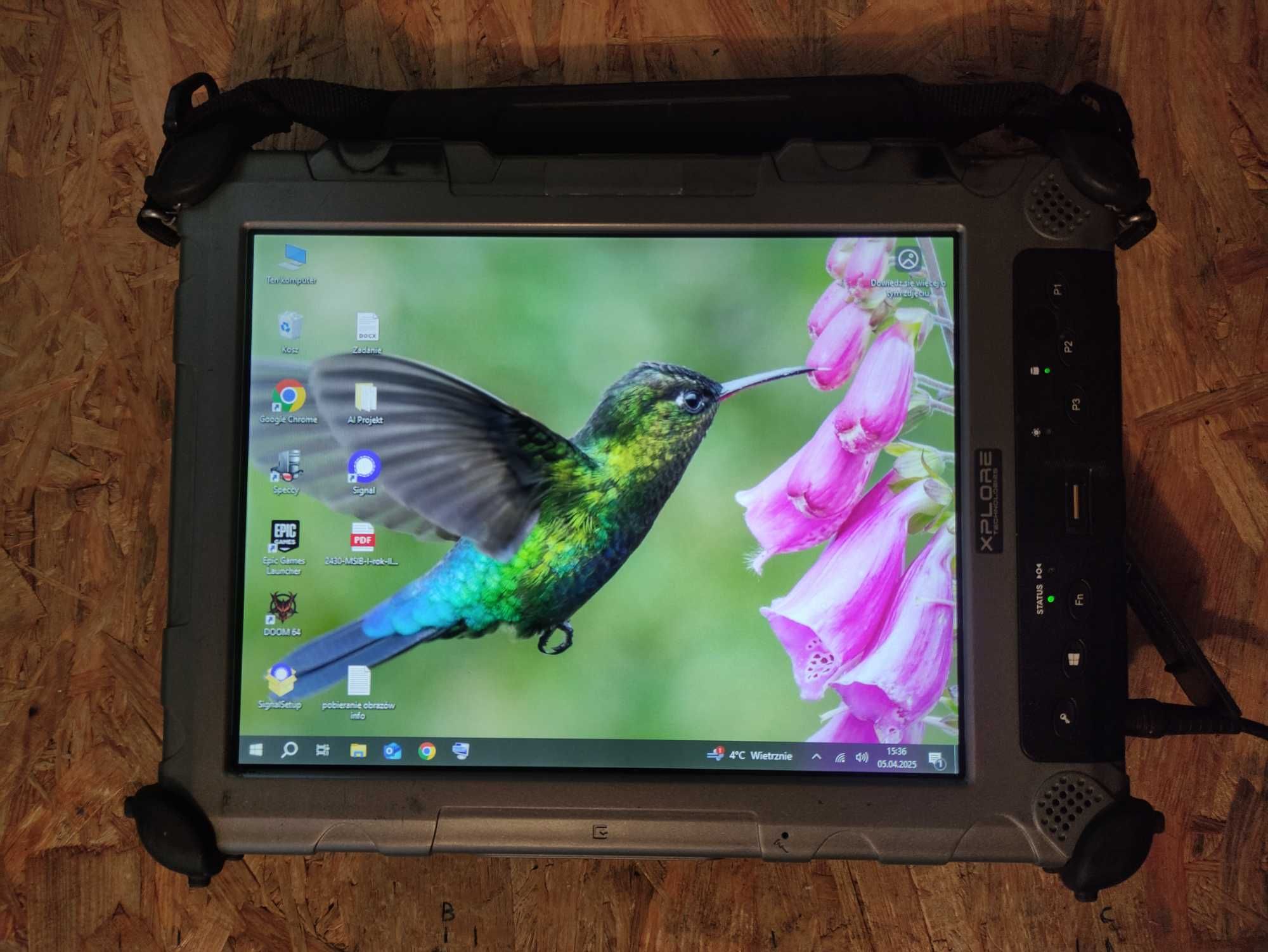 Pancerny Tablet XPLORE iX104C6 * Intel i5 * Windows 10