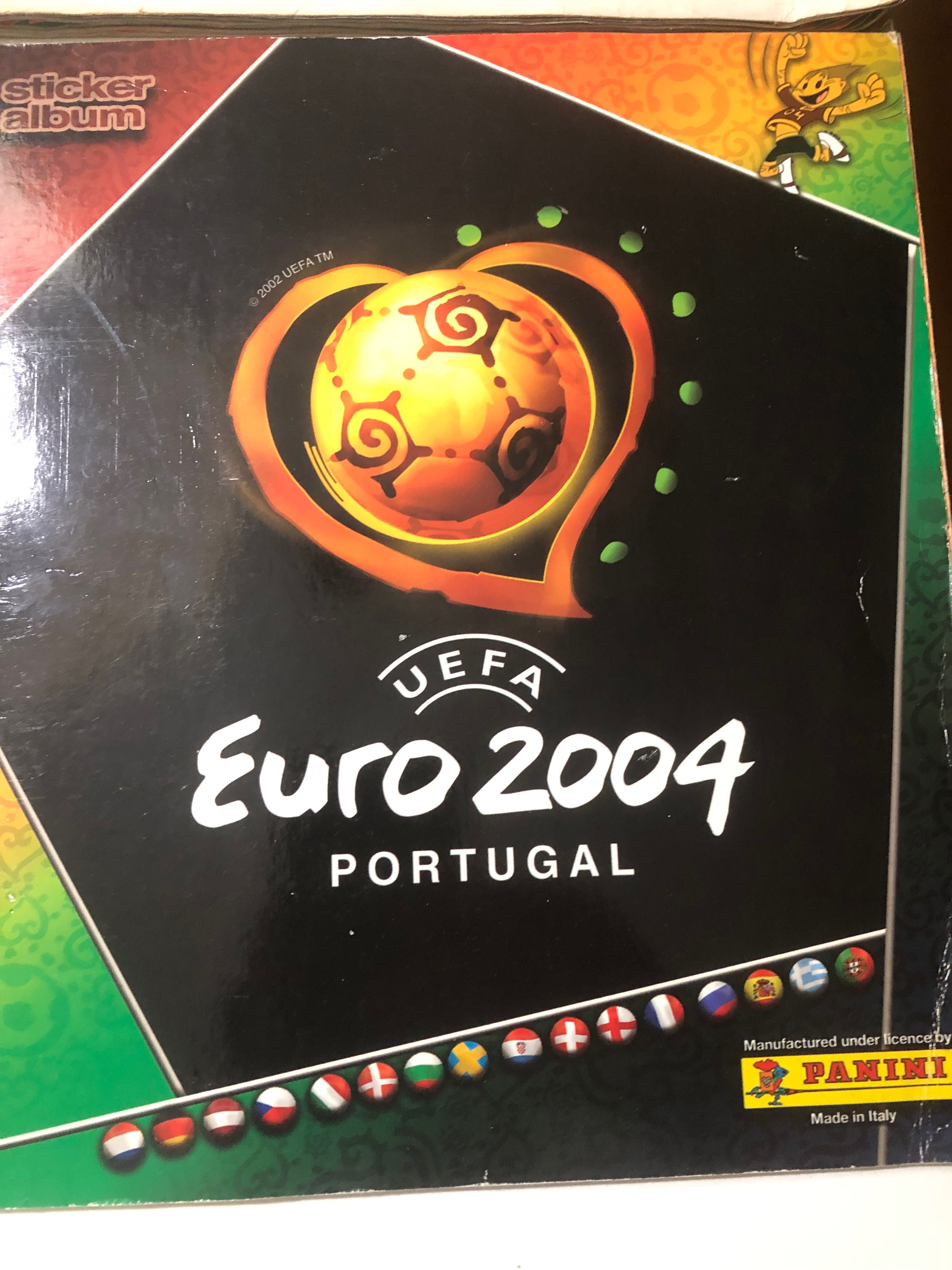 Cadernetas de cromos varias mundial d europeu para coleccionadores