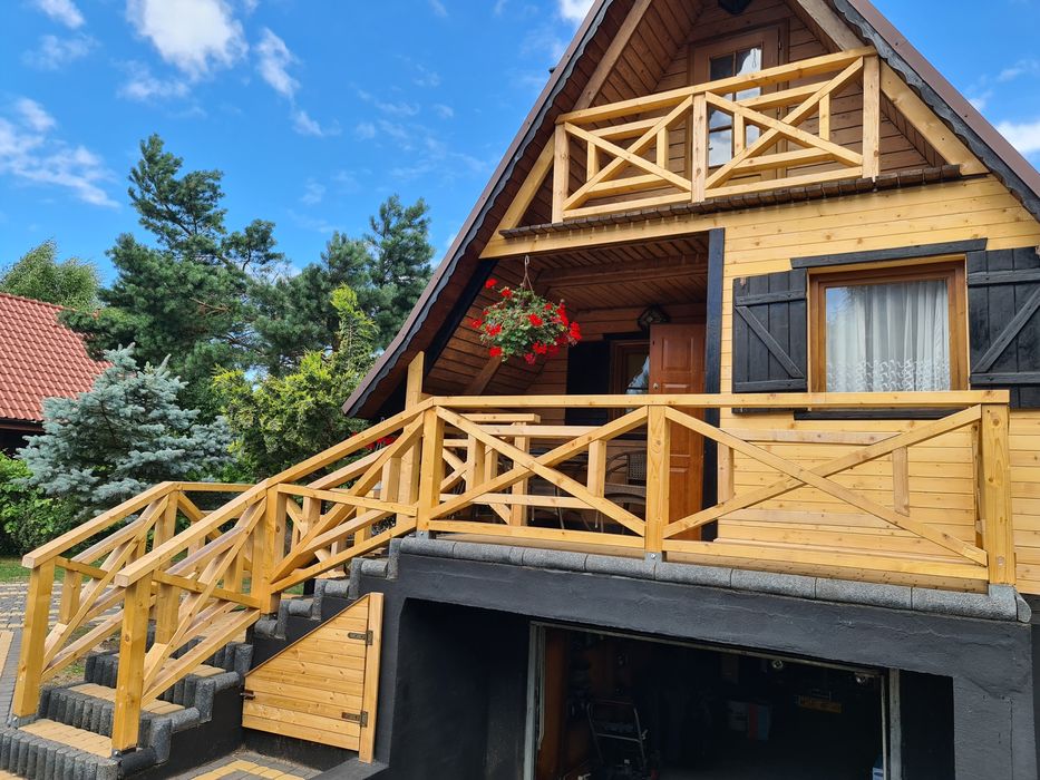 Domek Góralski! Bledzewo noclegi VIP Ryby Grzyby Jezioro Last Minute