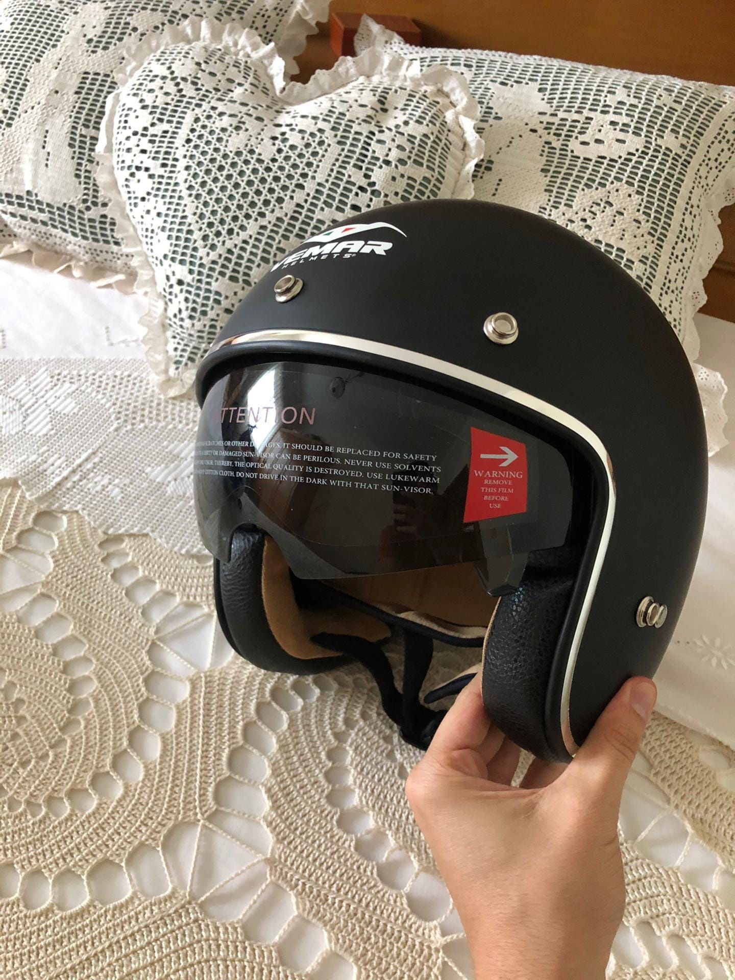 Capacete mota Vemar Helmets