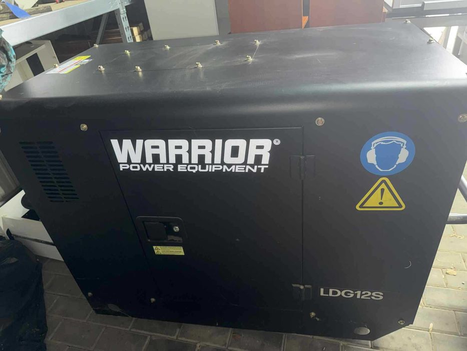 Agregat prądotwórczy 11kw jednofazowy nowy nie używany WARRIOR diesel