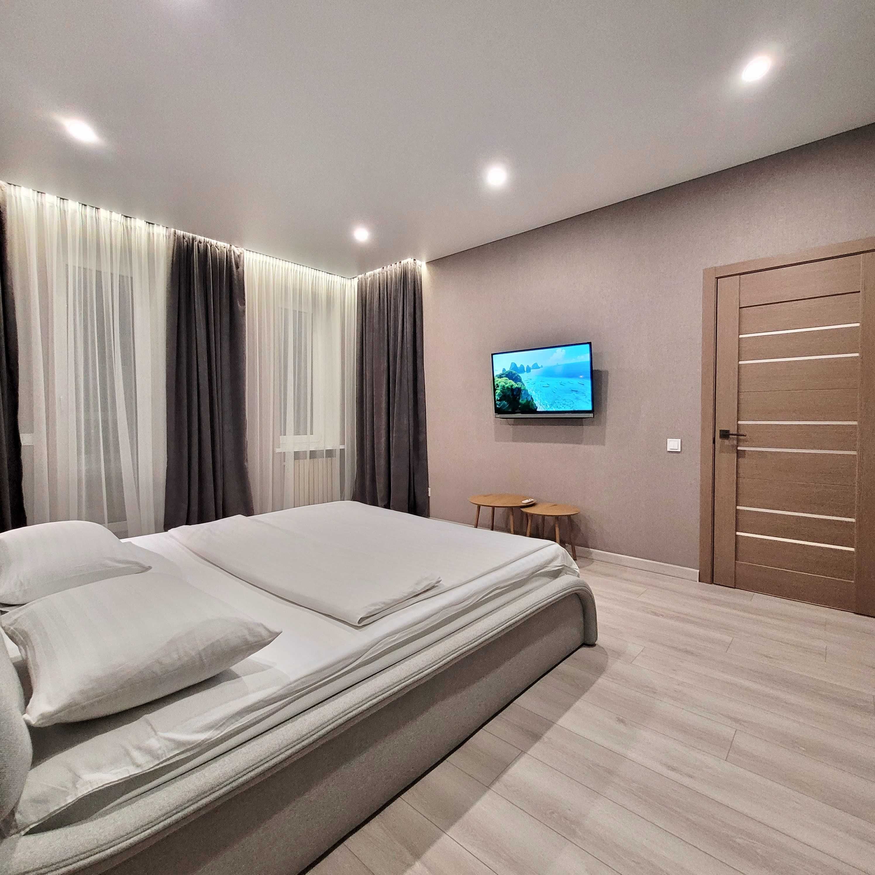ApartPoltava  двокімнатні апартаменти ПОДОБОВО Premium Relax з ДЖАКУЗІ
