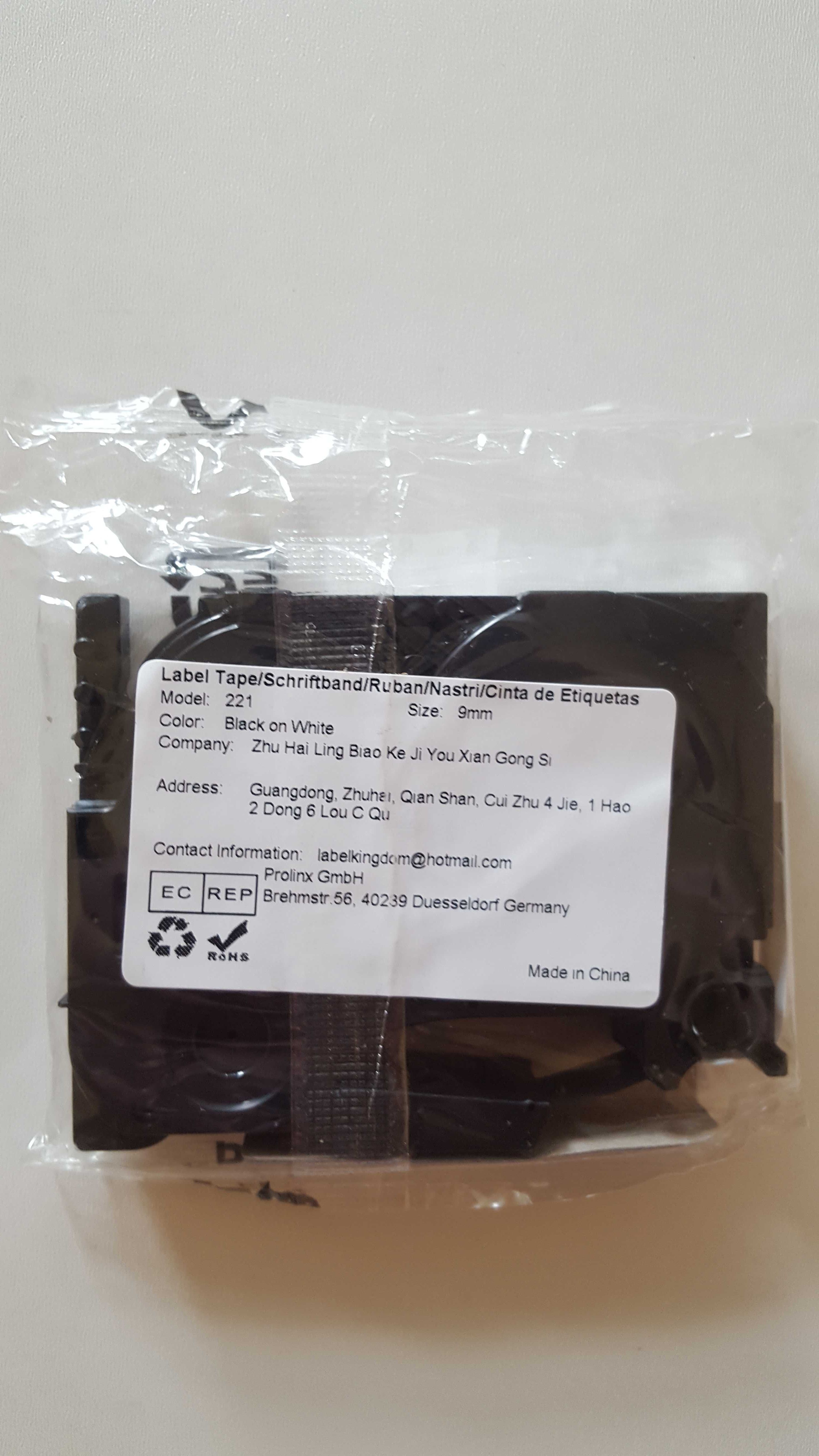 Принтер этикеток BROTHER QL-810W, QL-580N, лента  BROTHER TZe-221