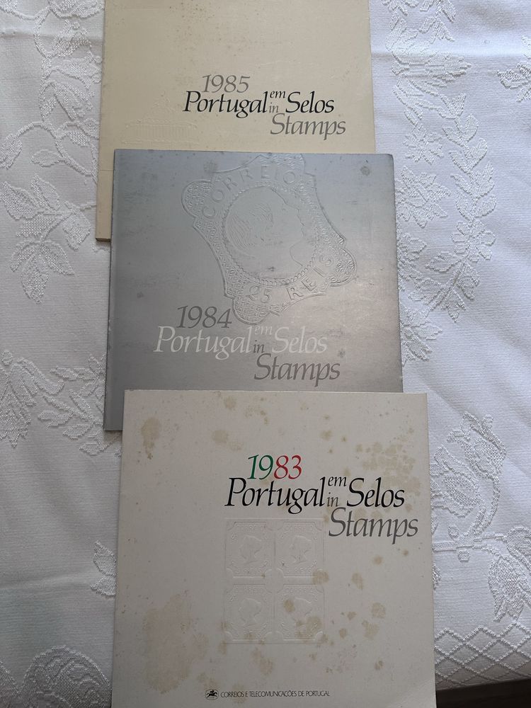 Portugal em selos 1983,84 e 85