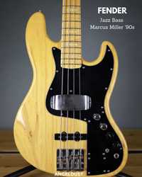 Fender Jazz Bass Marcus Miller 4 Japan '90s - Бас гітара, топ саунд