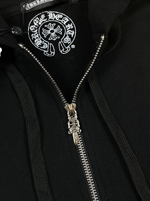 Кофта chrome hearts,  zip hoodie