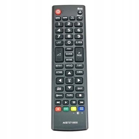 Pilot do telewizoraTV LG AKB715650