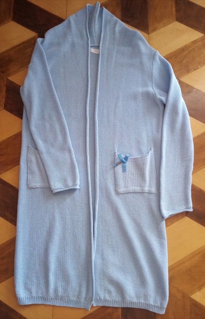 Kardigan sweter narzutka baby blue MEGI r. M