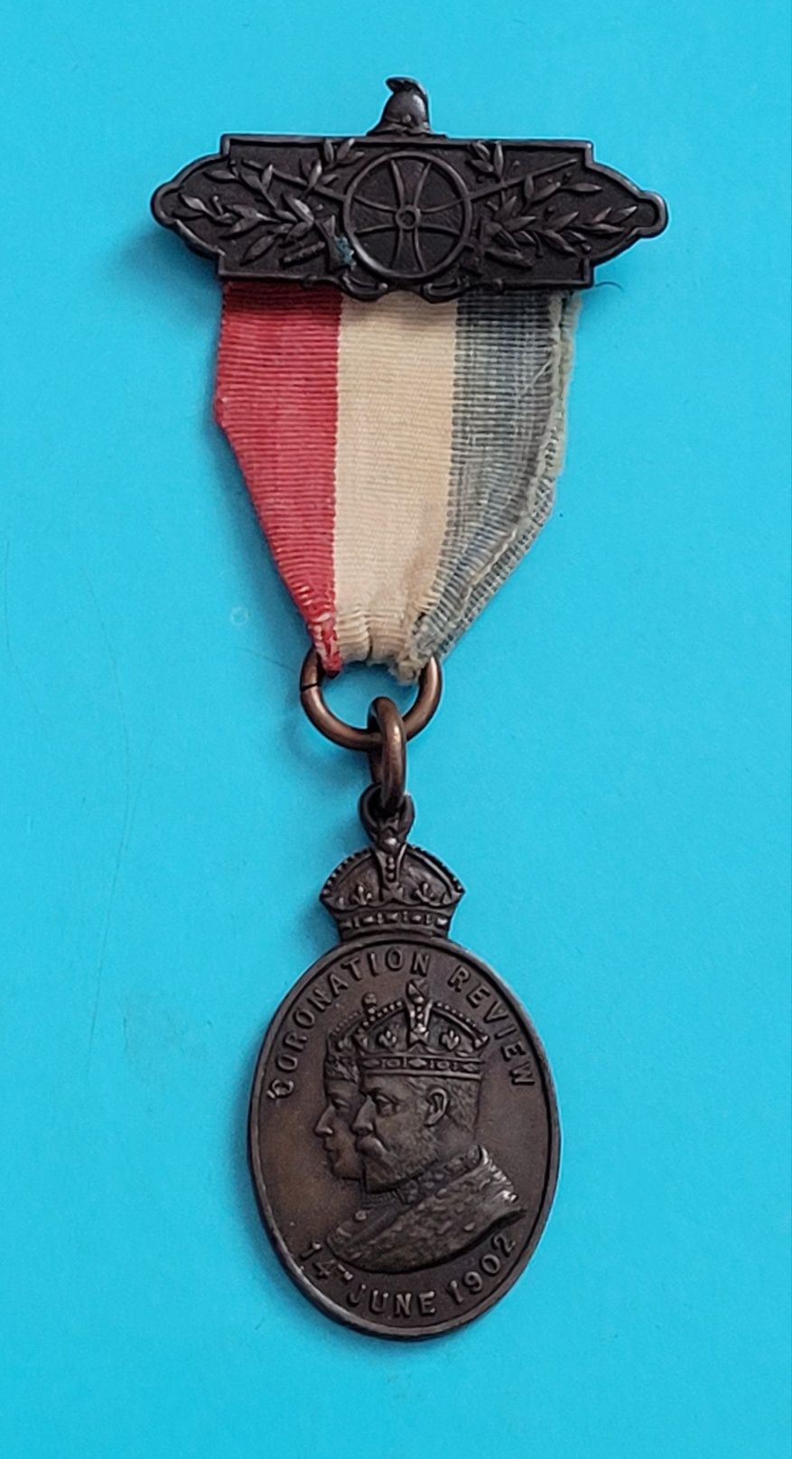 Brytyjski medal 14 Czerwiec 1902 (345A)