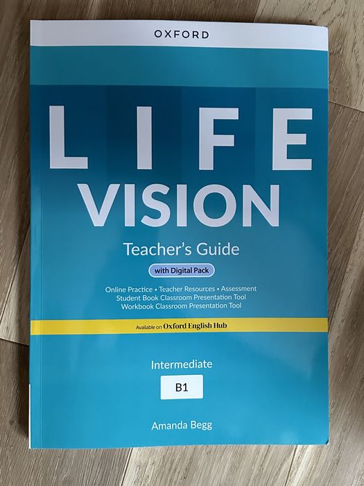 Life Vision B1 Teacher’s Guide Book Oxford New Blue