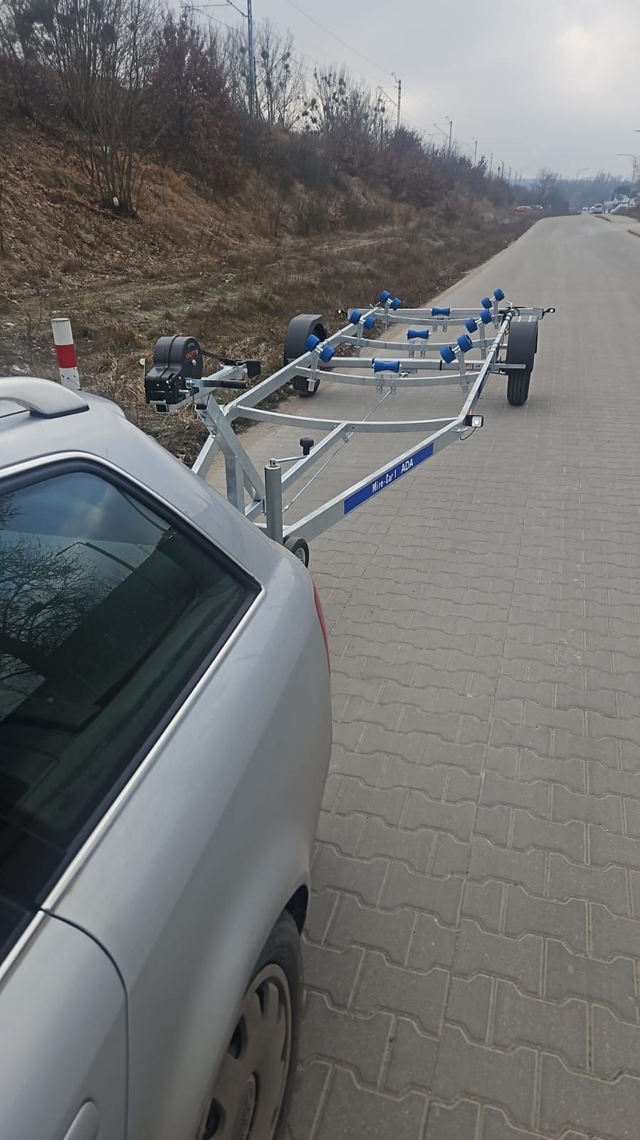 Nowa Przyczepa do łodzi 1300 dmc