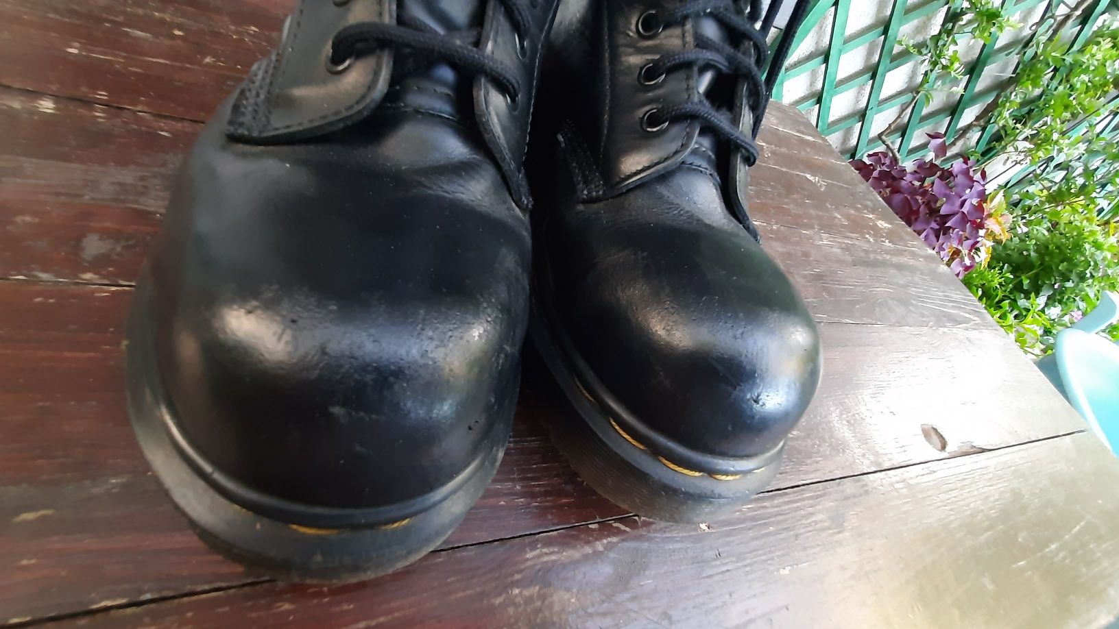 Dr Martens glany z blachą r. 38