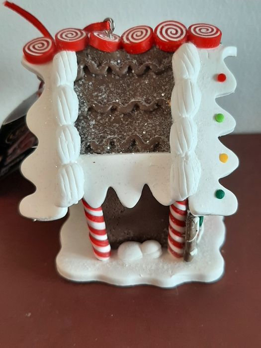 Casinha de gengibre chocolate com Led