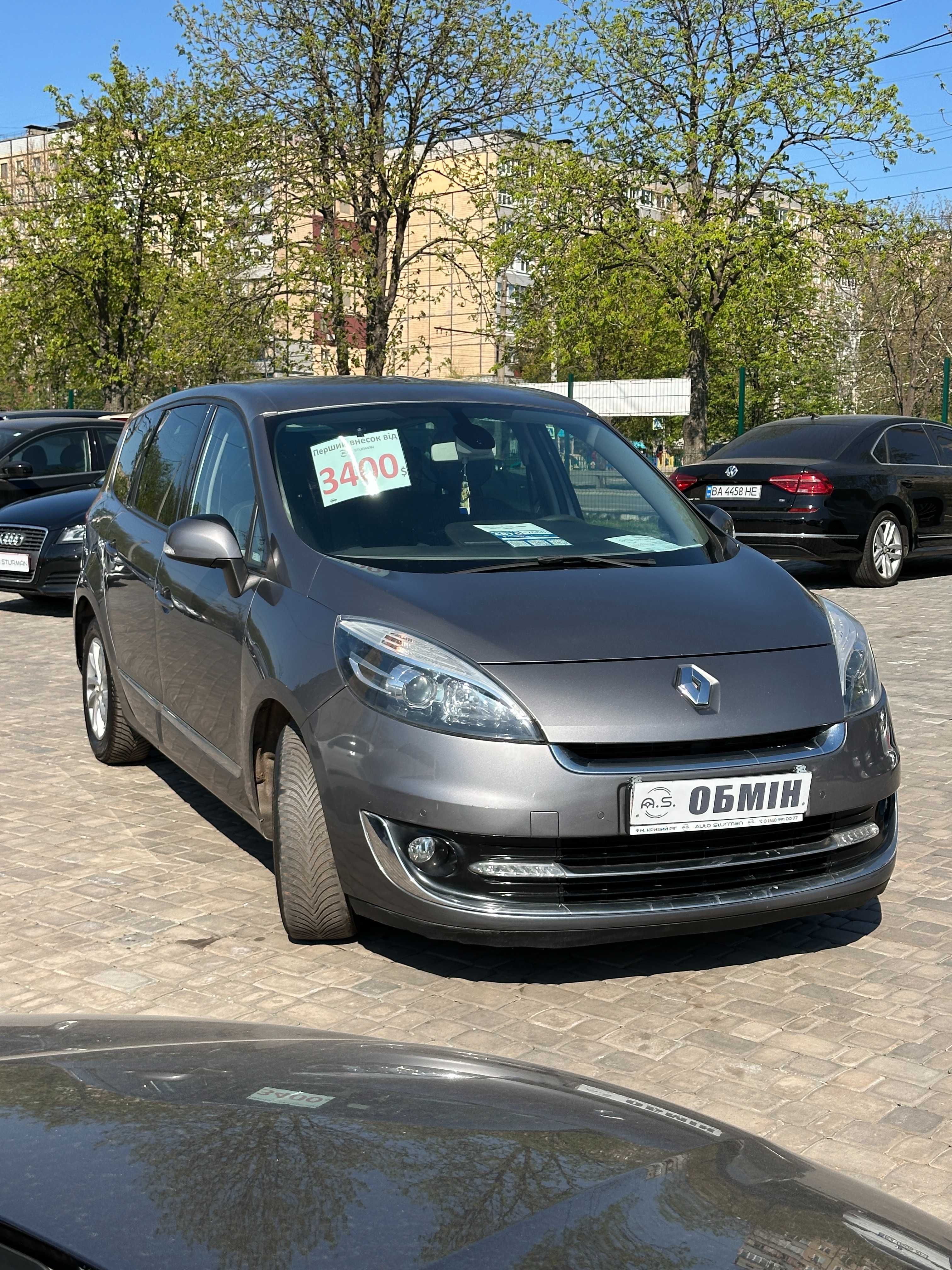 Продам Renault Grand Scenic 2012 рік можлива розстрочка,кредит,обмін!