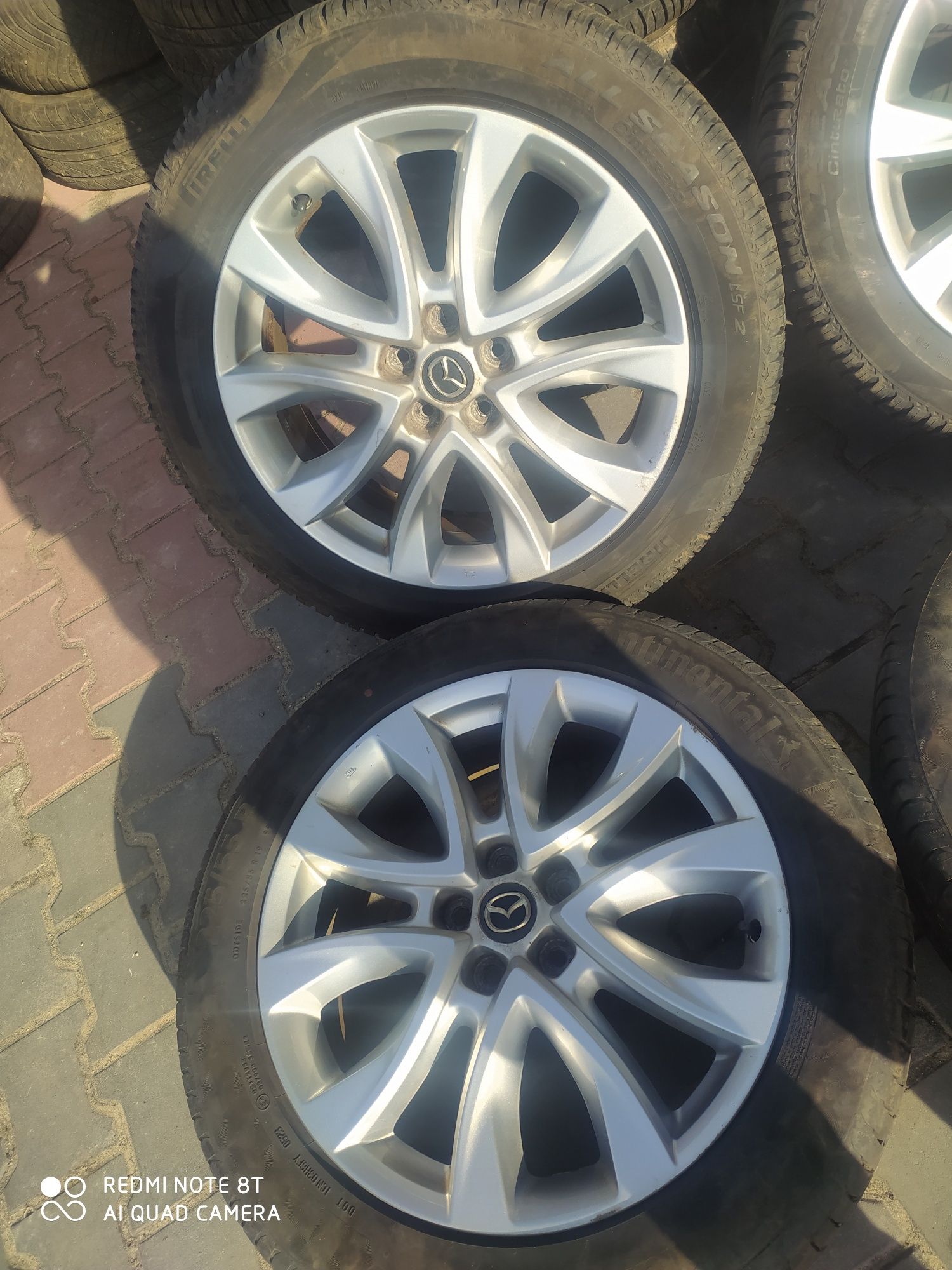 Alufelgi MAZDA CX-5 19"  5x114.3 opony kpl ładne