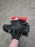 Czarny|Sportowe-Męskie NikeShox UnisexTrampki 43