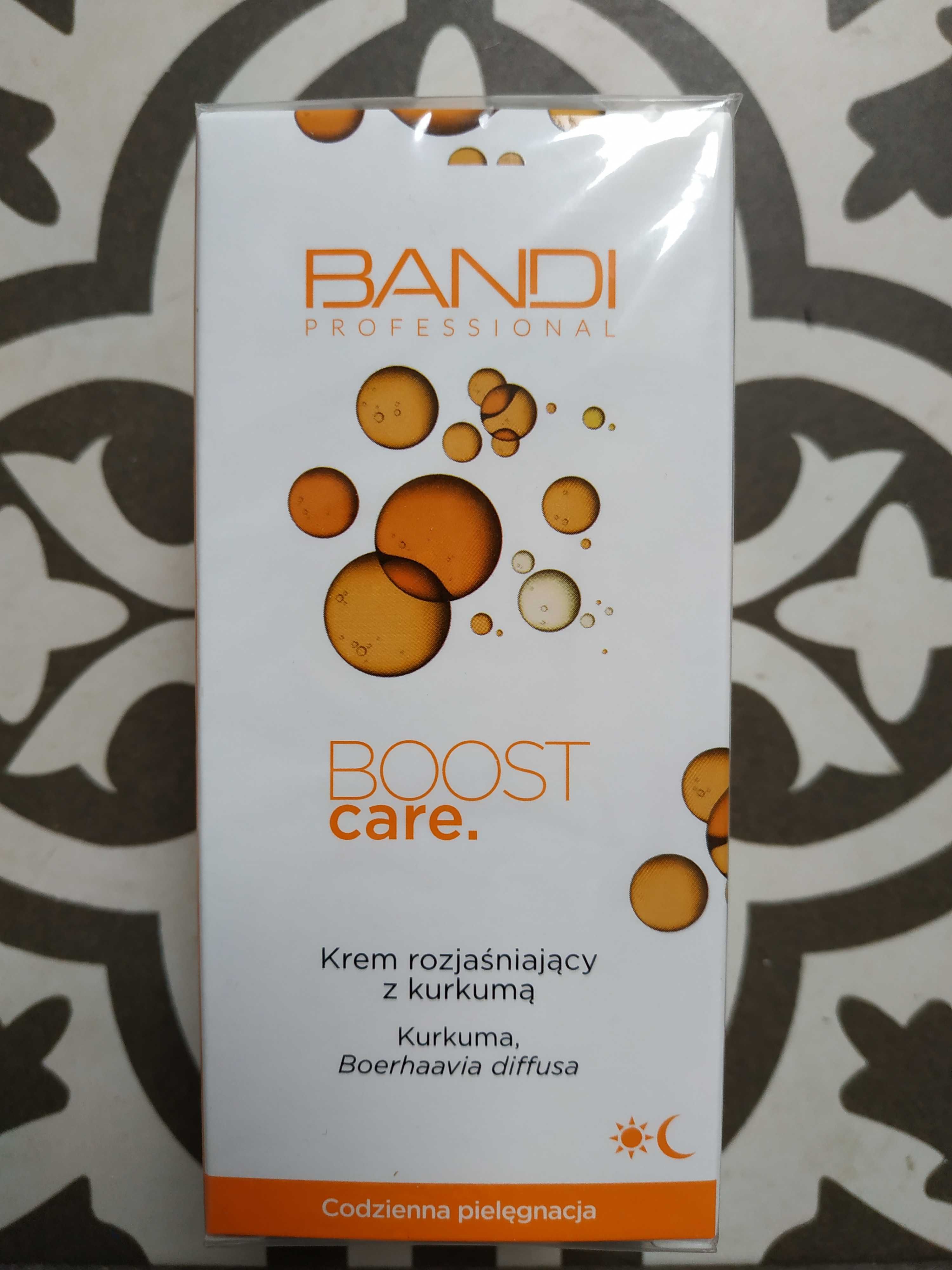 BANDI boost Care krem rozjaśniający z kurkumą 50 ml NOWY