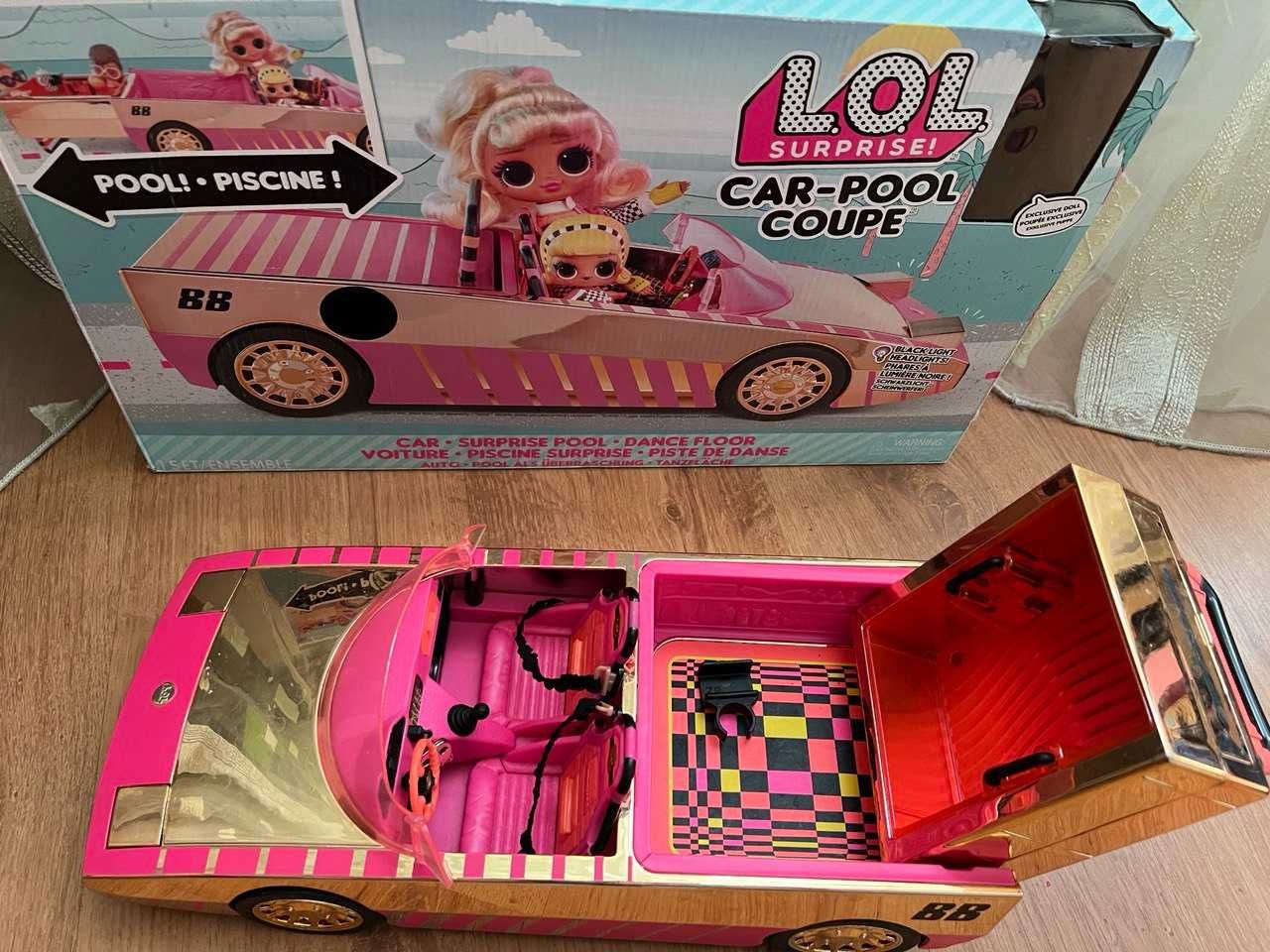 Mашина кабріолет з басейном LOL Surprise Car Pool Coupe Оригінал MGA