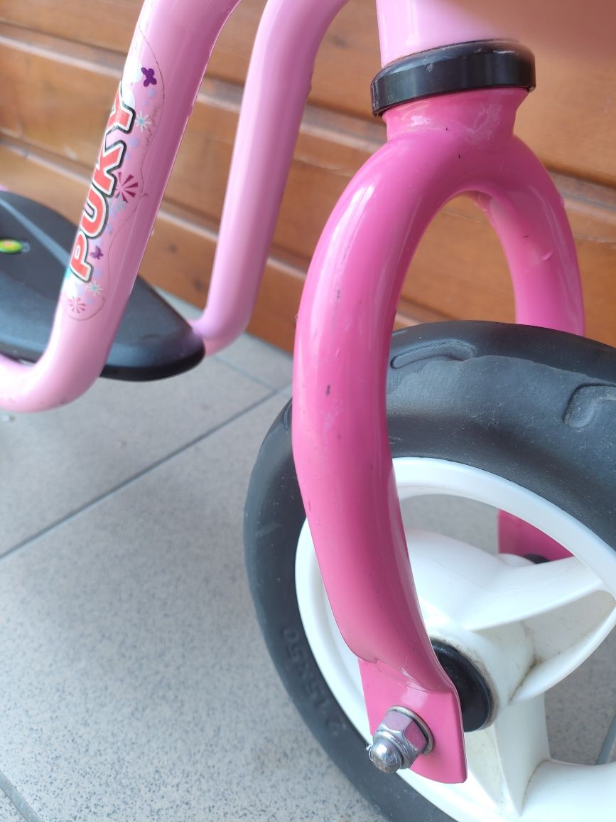 Rower rowerek biegowy puky puki lr różowy dziewczynka dziewczynki