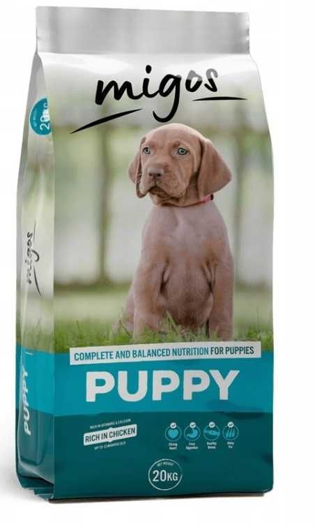 Migos Puppy 20kg karma dla szczeniąt