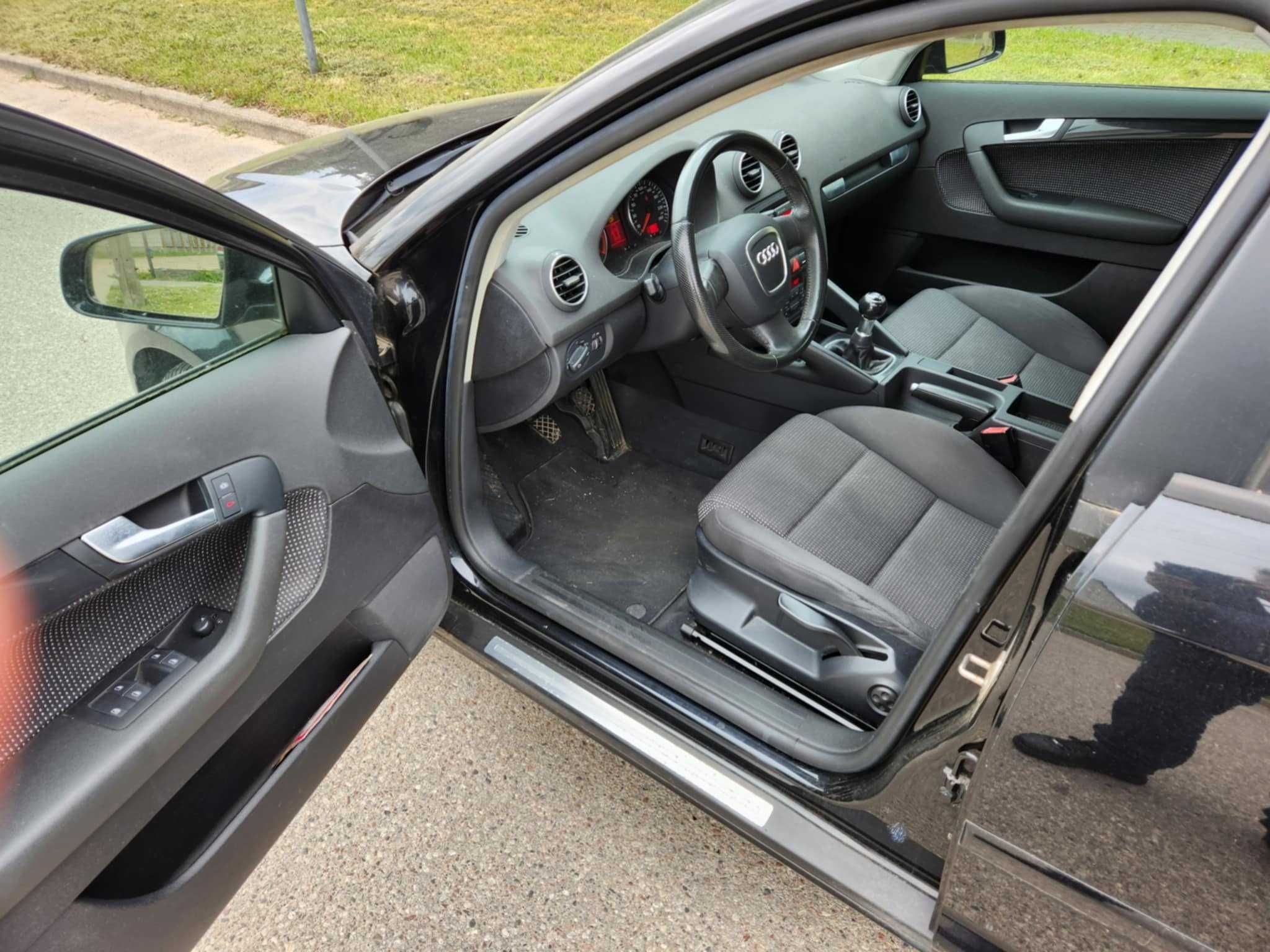 Audi A3 8P 1.8 Benzyna 160KM 2007 Klimatronik, Xenon, Serwis, Oryginał