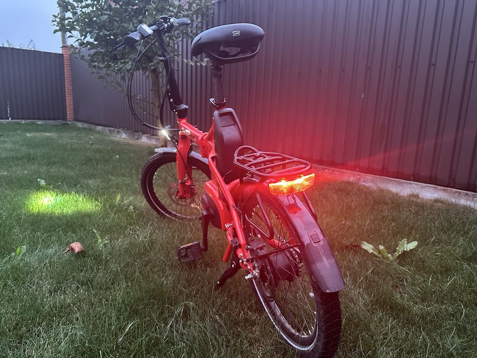 Велосипед Be One Compact Cruise, красный глянец