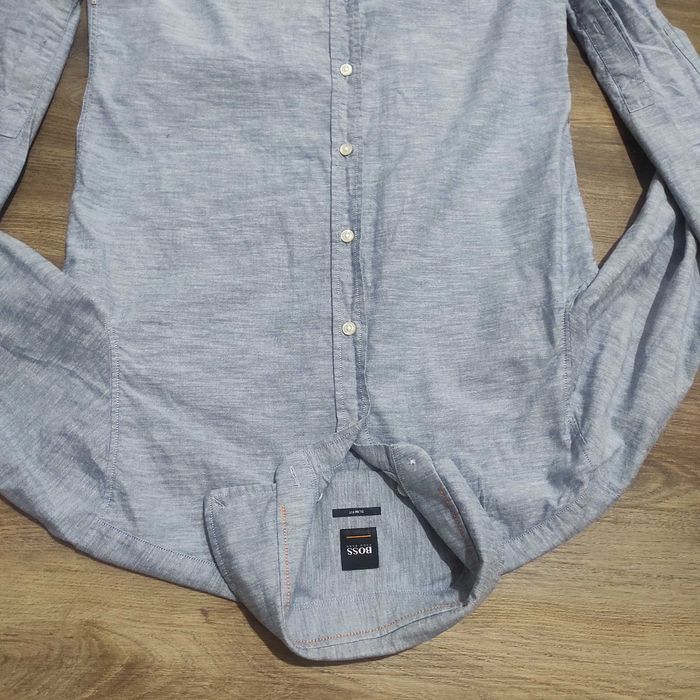 Hugo Boss Elegancka Koszula Męska Długim Rękawem rozmiar S