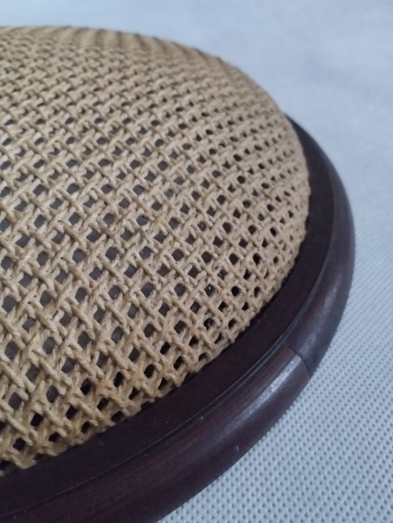 Lampa sufitowa,  plafon ze sznurka, lata 60.