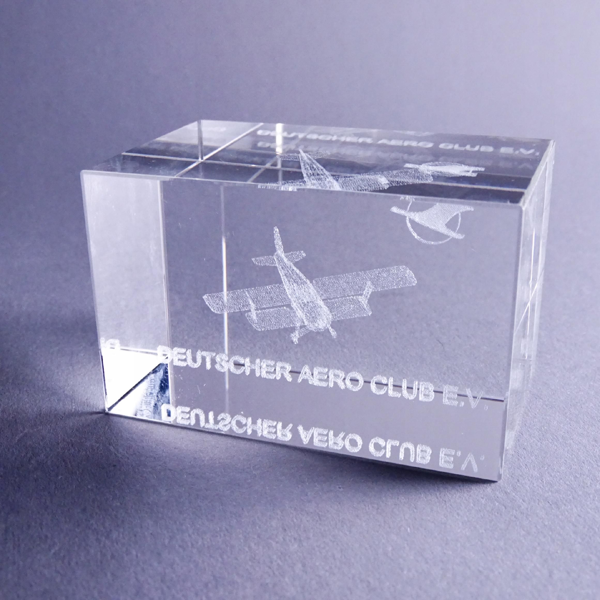 kryształowy przycisk ozdoba samolot aero klub