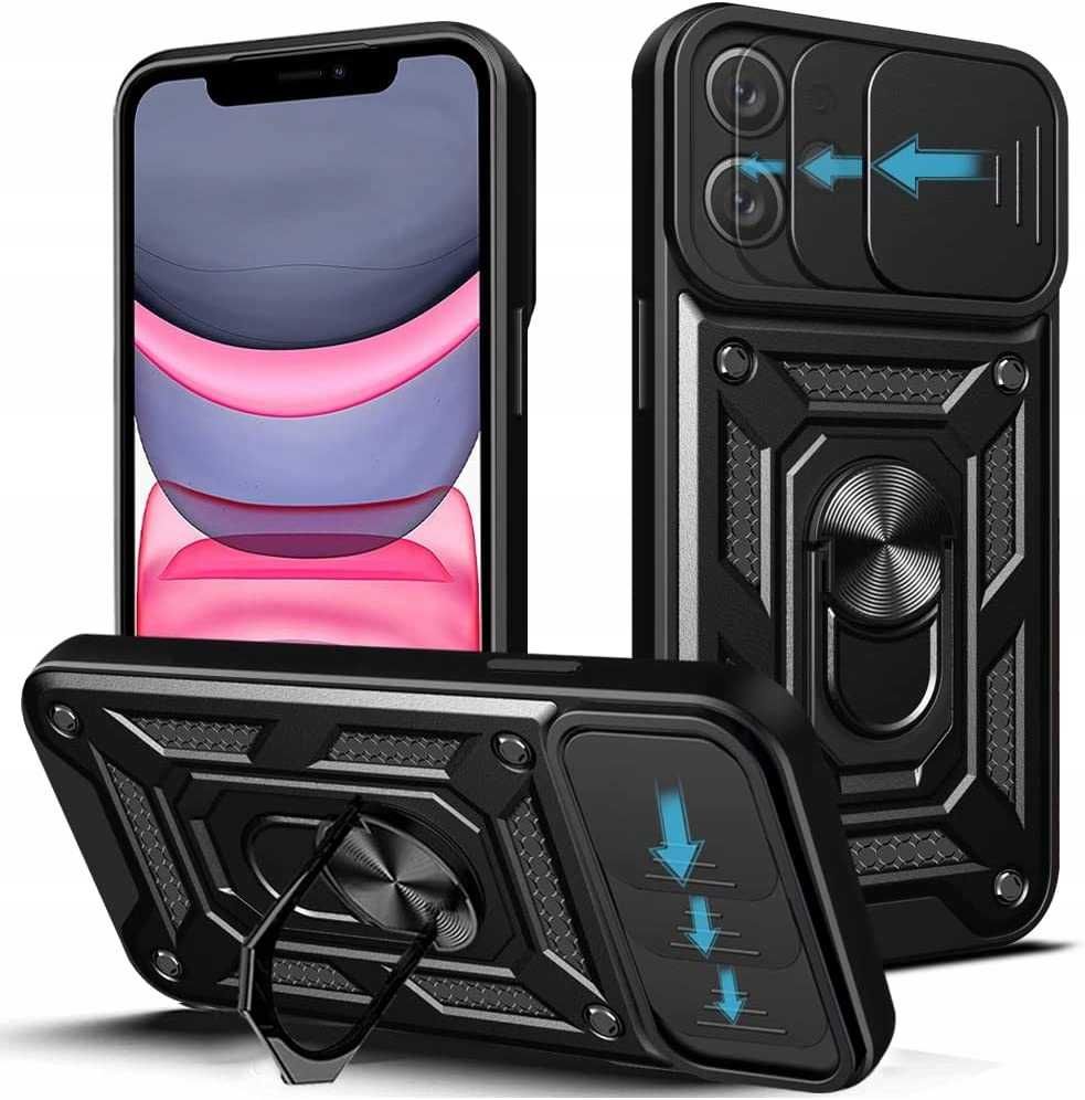 Etui Pancerne do iPhone 11 + Szkło Hartowane