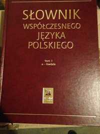 Współczesny słownik języka polskiego tom I, tom  II