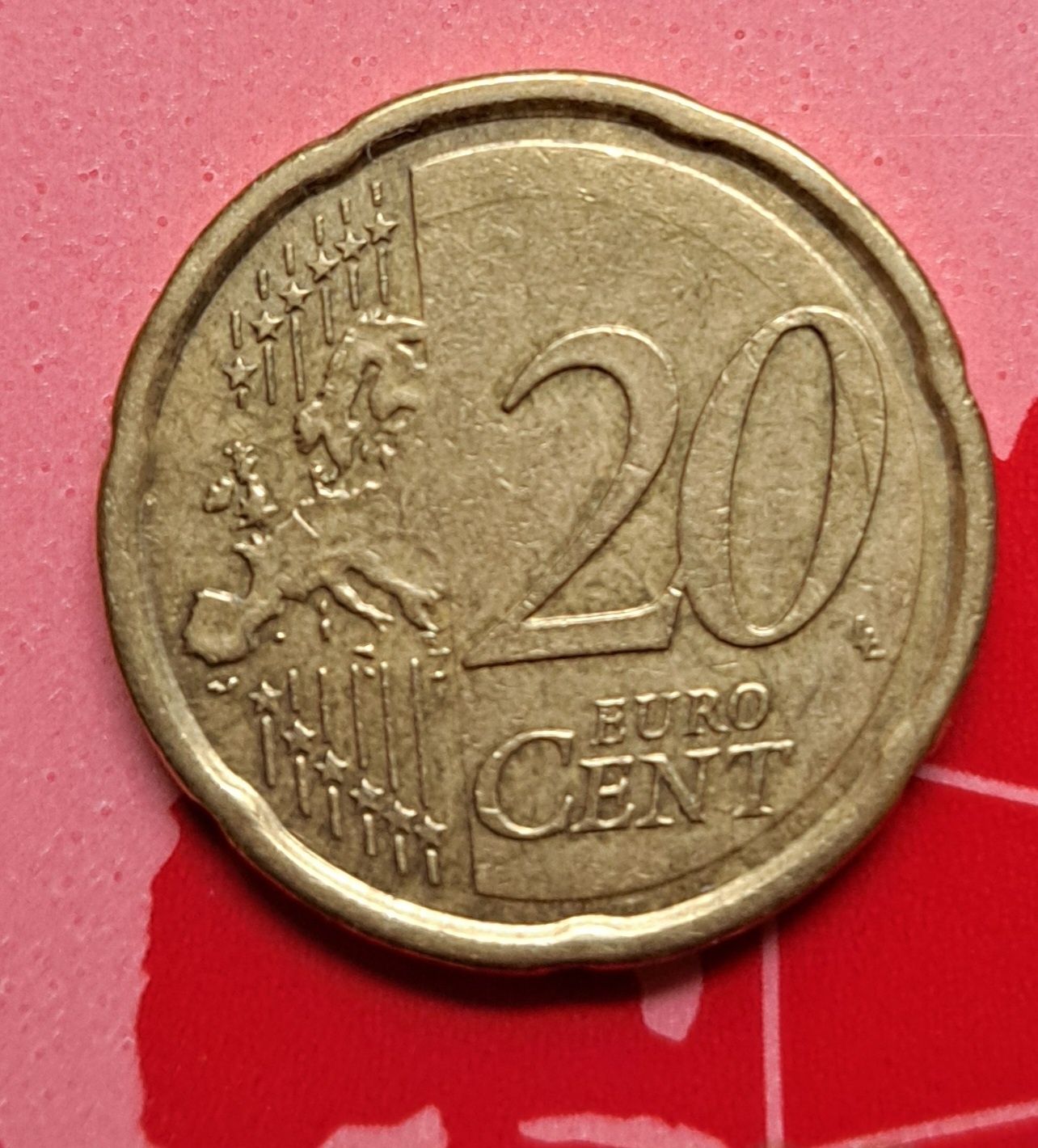 Moneta kolekcjonerska 20 euro cent