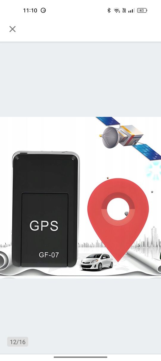 GPS Gf-07 Lokalizator