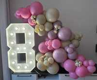 Girlanda balonowa / balony / dekoracja / chrzest  / roczek / urodziny