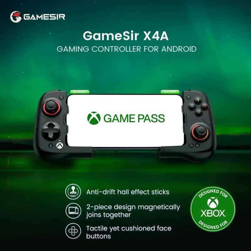 GameSir X4 Aileron — геймпад для Android та Xbox Cloud Gaming