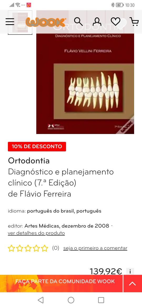 Livros de Ortodontia novo