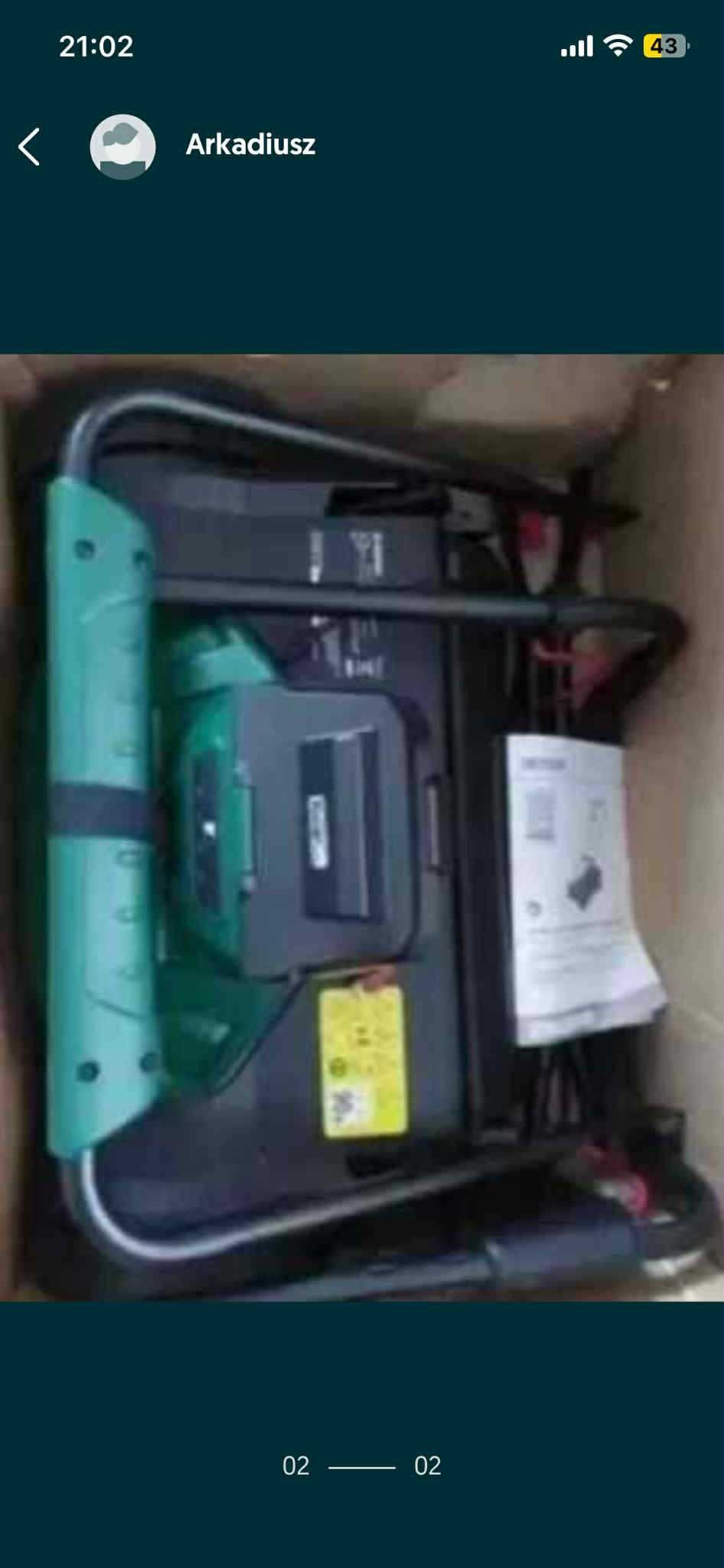 Kosiarka Parkside PSMA 38 cm 20-LI A1 akumulatorowa