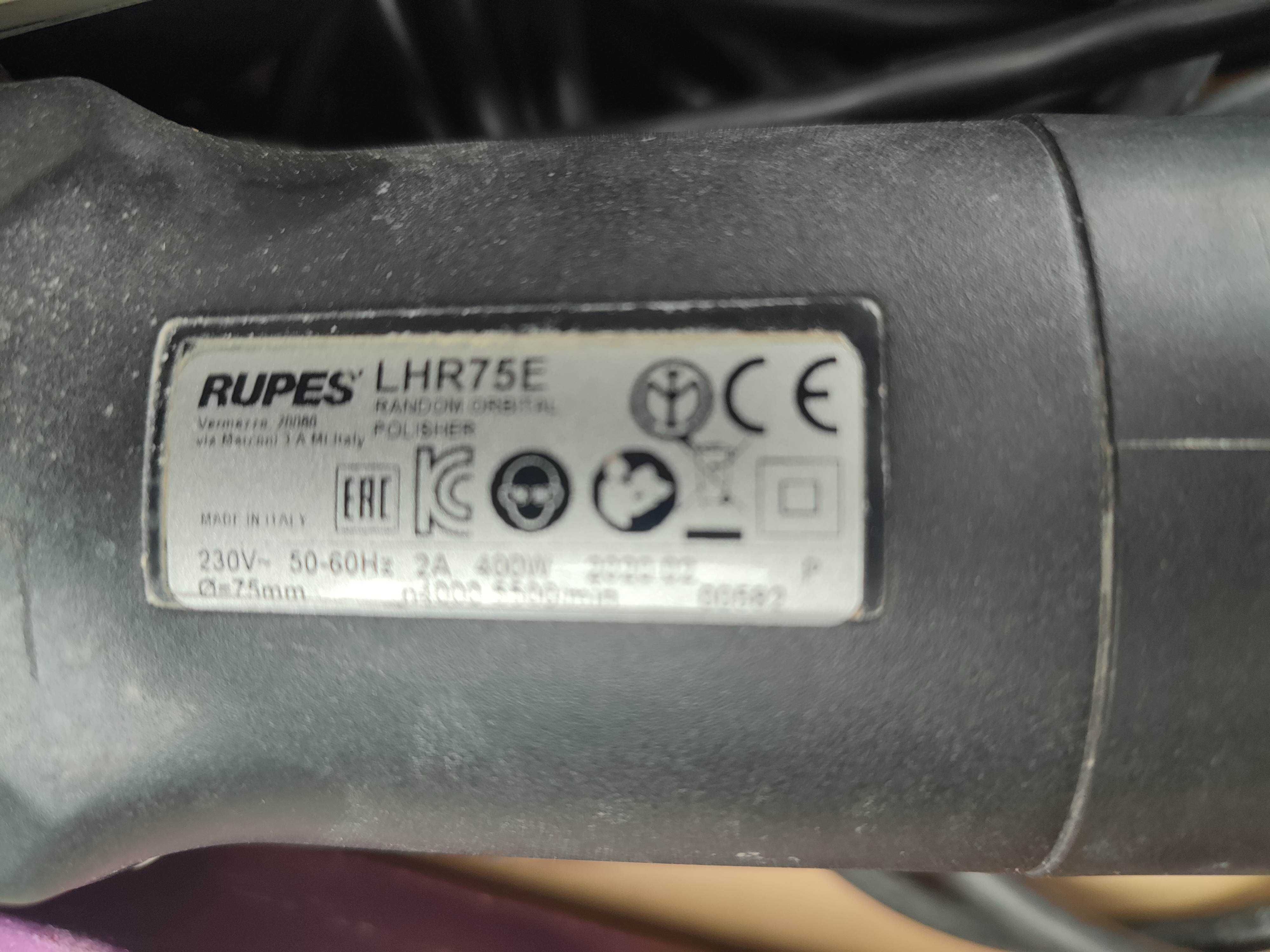 Polerka Rupes LH21III LH15III HR81ML LHR75E komplet idealny