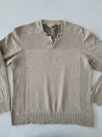 Sweter wełniano-bawelniany, bluzka firmy Fot Face,  rozmiar L