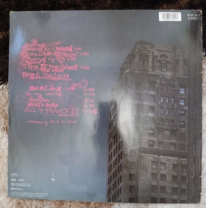 Disco vinil  Nina Hagen