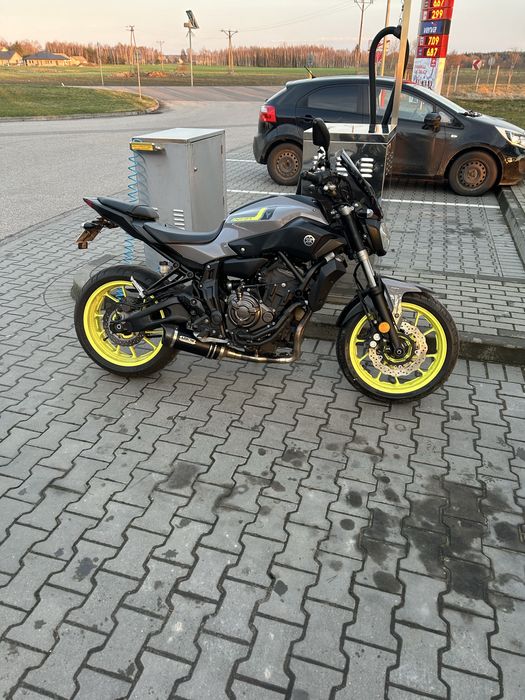 Yamaha mt07 kat A2 35kw