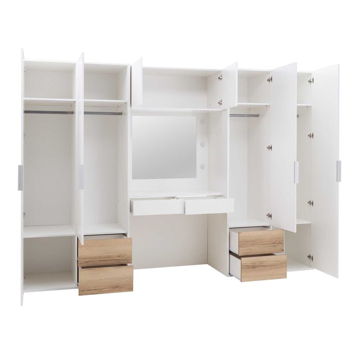 Toaletka/Szafa Latina 300x217x61 Biała  Darmowa dostawa