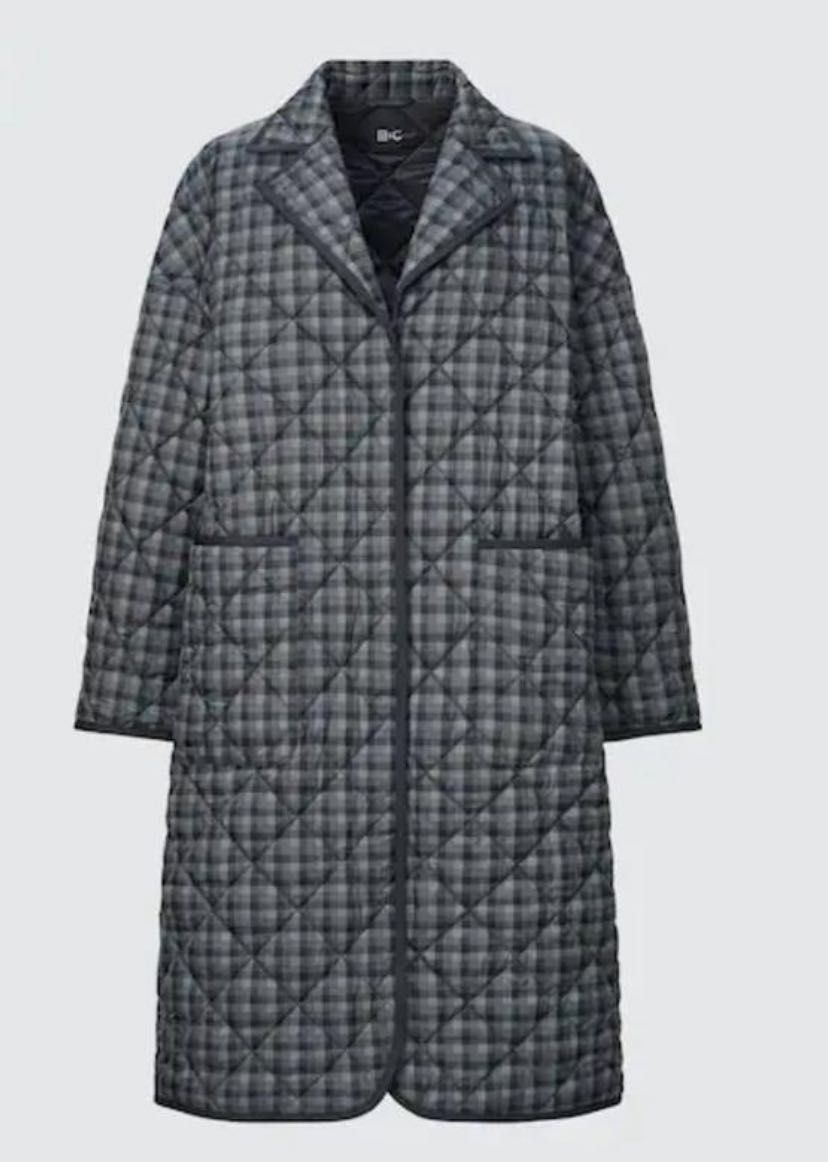 Стьобане пальто лайнер  uniqlo обмін