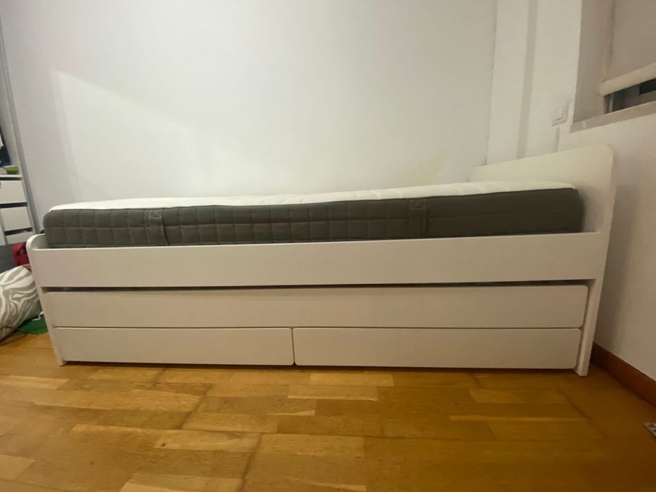 Cama Ikea, SLAKT, 90x200