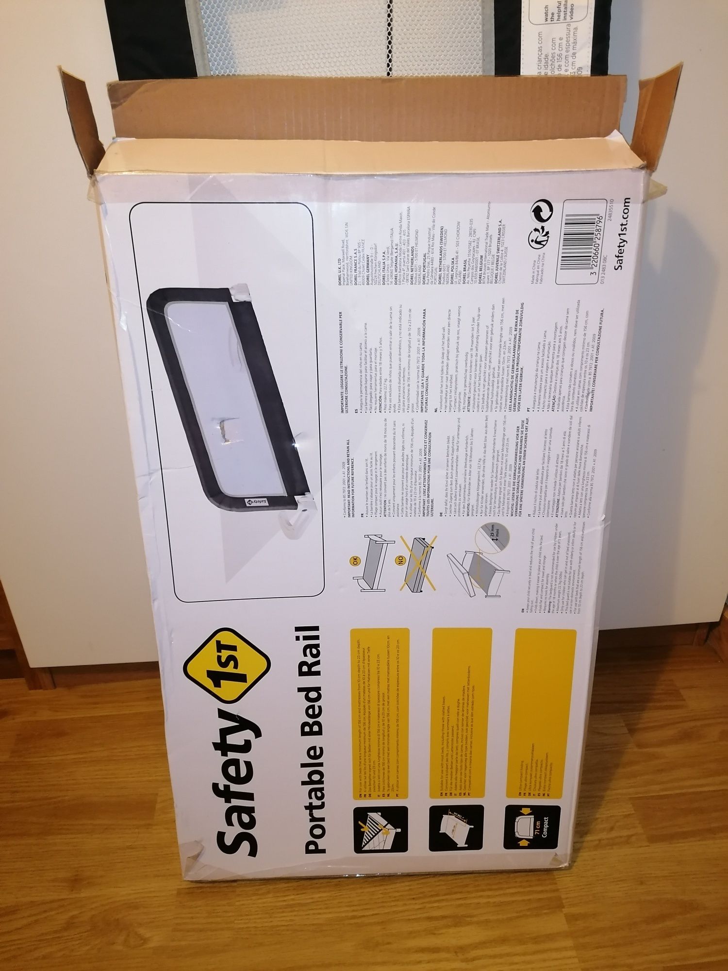 Barreira de proteção portátil