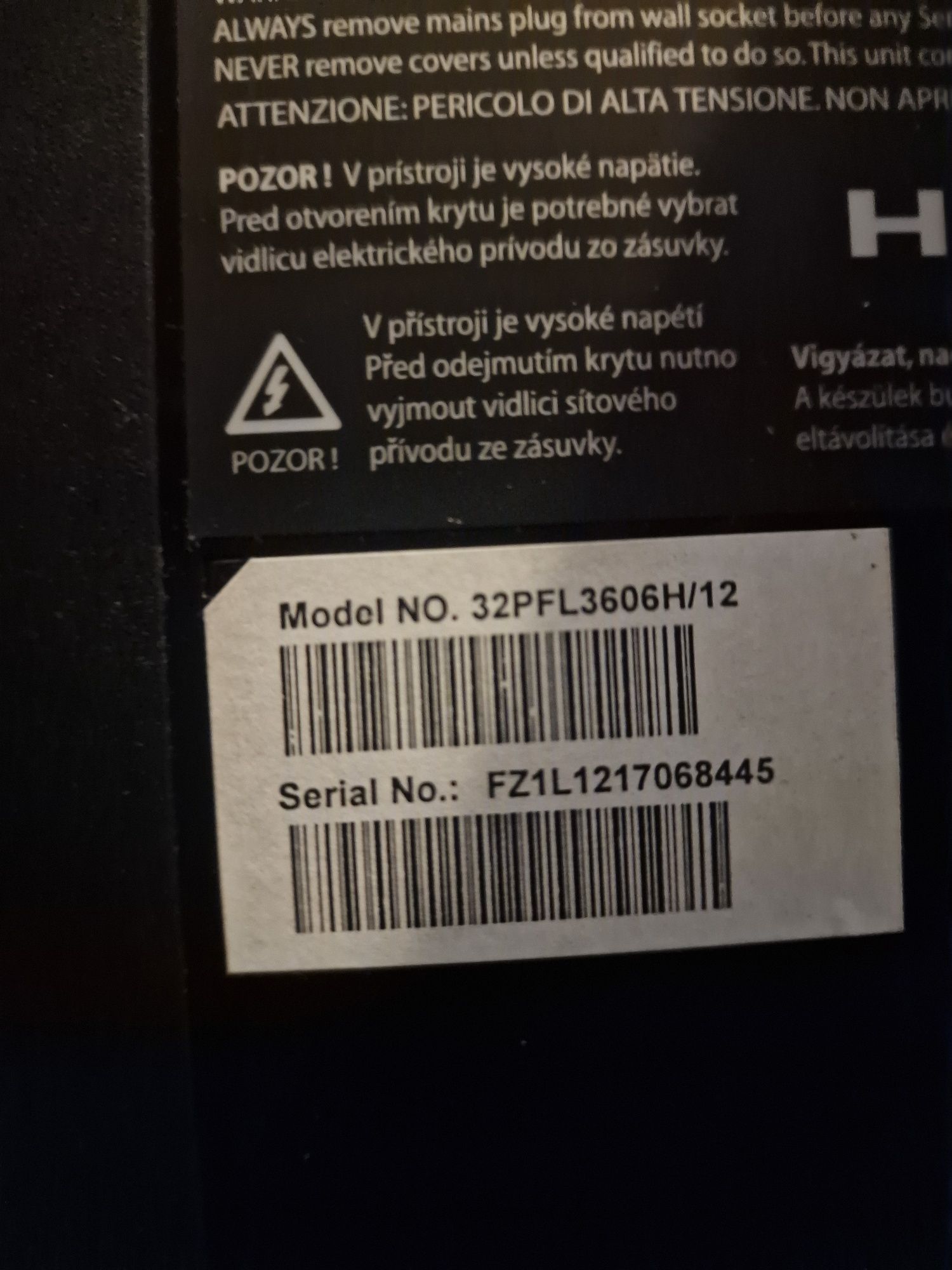 TV Philips  32 cali