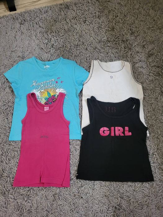 Ubranka 110/116 dla dziewczynki 21szt