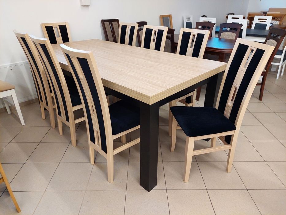 Stół do 350cm + 12 krzeseł różne kolory oraz wymiary, producent
