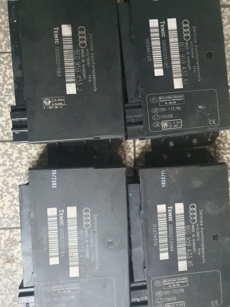 Moduł komfortu audi A4 B6 B7