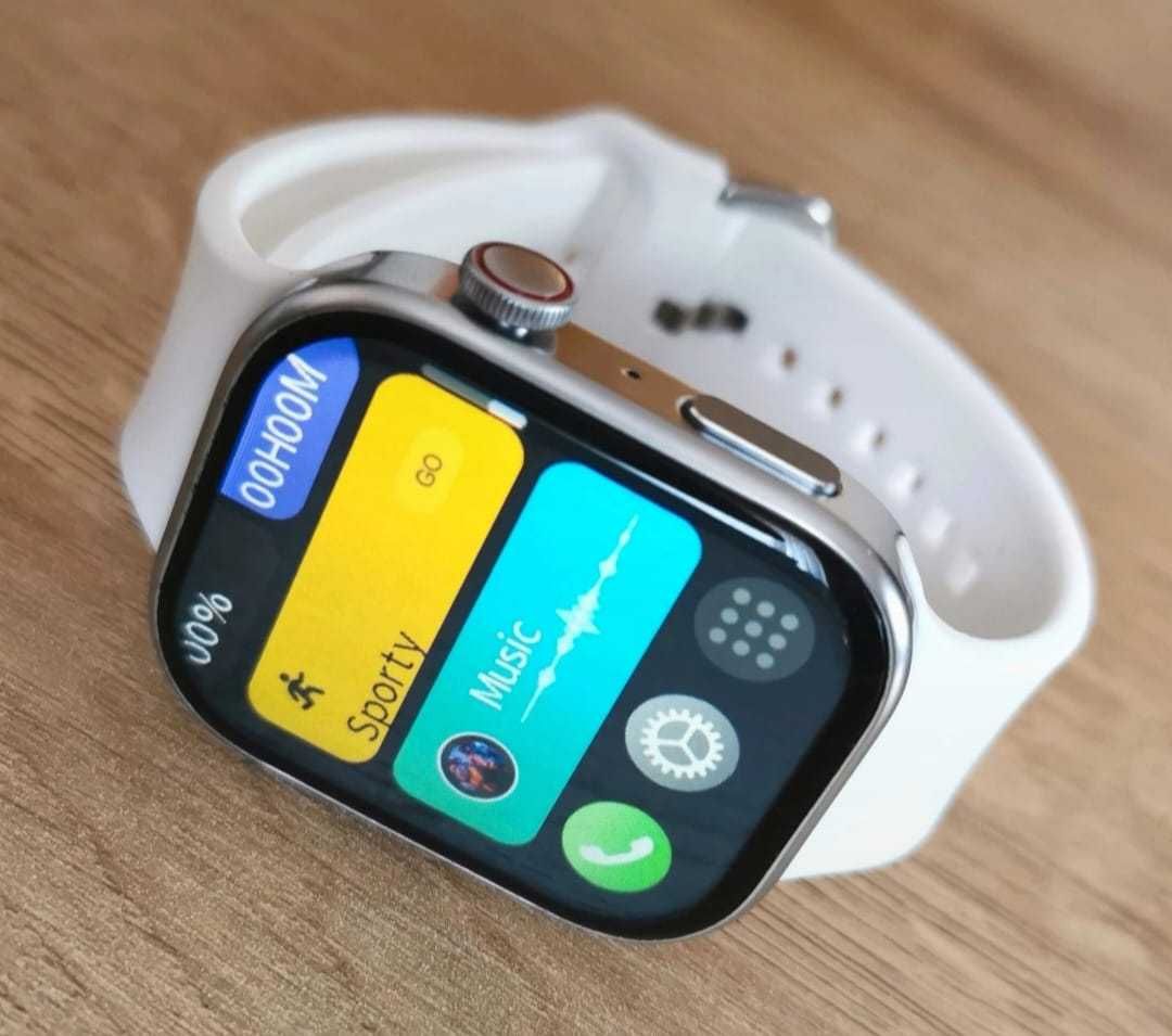 Biały smartwatch Nowy